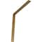 Ekena Millwork Hamilton Steel Bracket, Hammered Gold 2"W x 20"D x 20"H BKTM02X20X20HAHGO - alternate 1